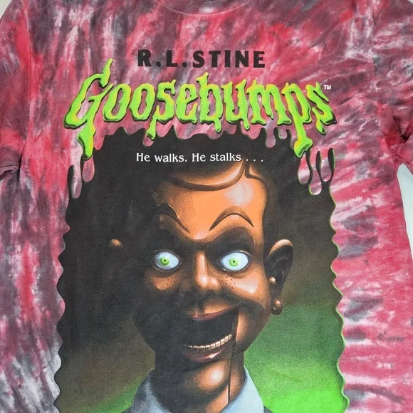 Goosebumps Night Of The Living Dummy Shirt Mens Large‎ Horror Graphic Tee Book - Picture 3 of 5